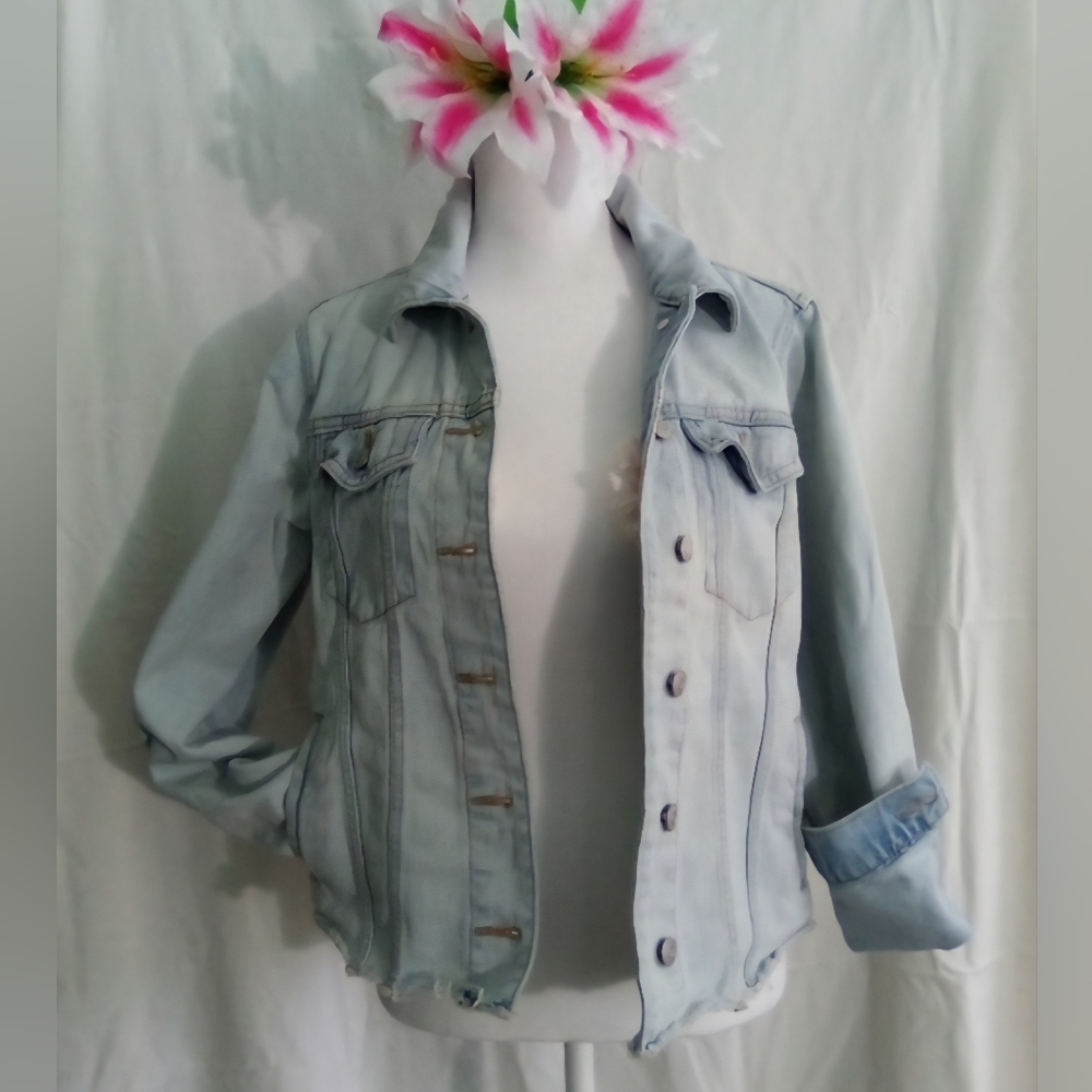 Wild Fable Jacket Women's Size XS Blue Jeans Denim